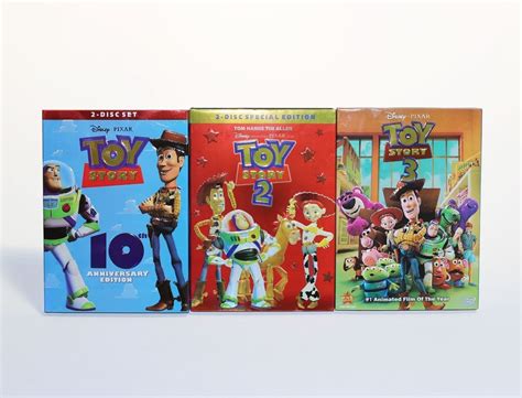 Toy Story Trilogy DVD Complete Set 1 2 3 - DVD, HD DVD & Blu-ray