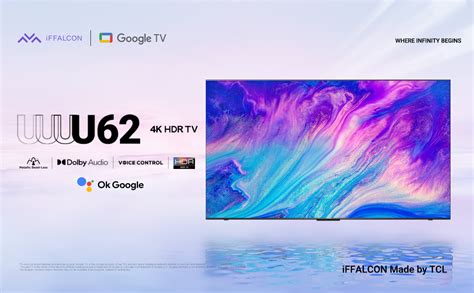 IFFALCON 164 Cm 65 Inches 4K Ultra HD Smart LED Google TV IFF65U62