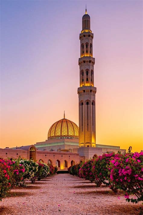 Sultan Qaboos Grand Mosque Oman Islamic Architecture Mosque