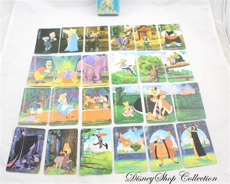 Jeu De Cartes Familles Euro Disney Pinocchio Dumbo Cendrillon Ali