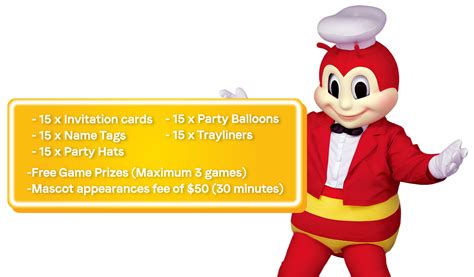 jolly kids party jollibee