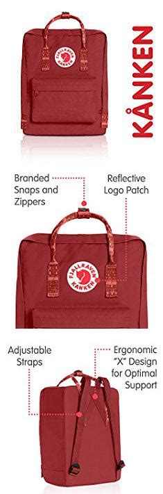 Popular Backpack Brands 2017 Fjallraven Unisex Kanken Backpack Deep Red Folk Pattern Os