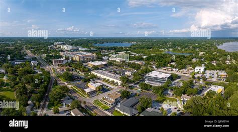 Aerial panoramic view of Maitland, Florida Stock Photo - Alamy