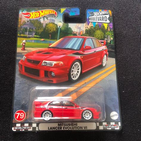 Hot Wheels MITSUBISHI LANCER EVOLUTION VI BOULEVARD Shopee Malaysia