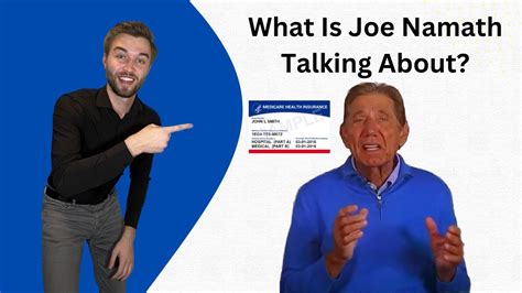 What Is Joe Namath Talking About Medicare Advantage YouTube