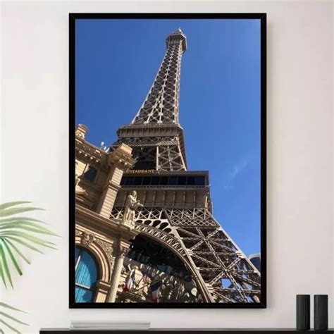 Quadro Torre Eiffel Monumento Paisagem Decorativo A3 35x45cm MercadoLivre