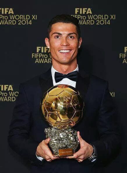 Cristiano Ronaldo Wins His Third Ballon D Or 2008 2013 And 2014