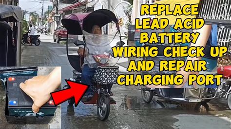 Paano Magpalit Ng Lead Acid Battery Para Sa Ebike Ayaw Din Magcharge