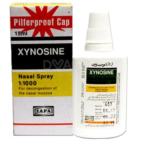 Xynosine Nasal Spray 15ml Buy Online At Dvago®