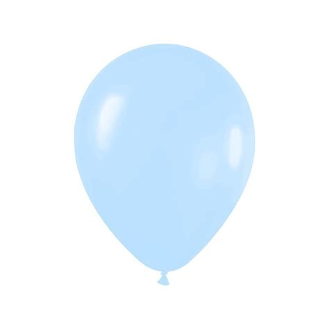 Globos Redondos de Látex de 9 22 8cm Azul Celeste globodeco es