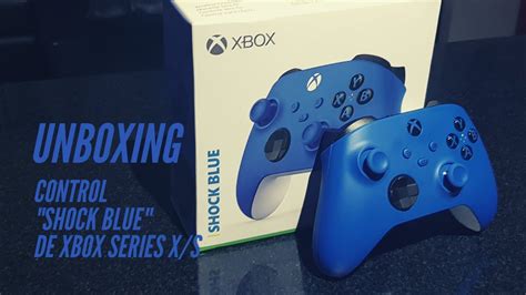 Unboxing Control Xbox Shock Blue Conocemos Y Probamos El Nuevo Control