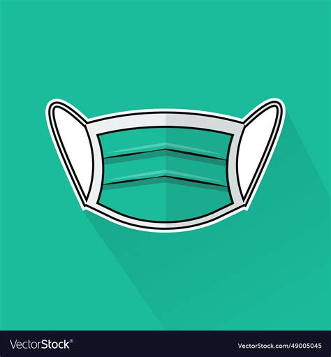 Medical mask Royalty Free Vector Image - VectorStock