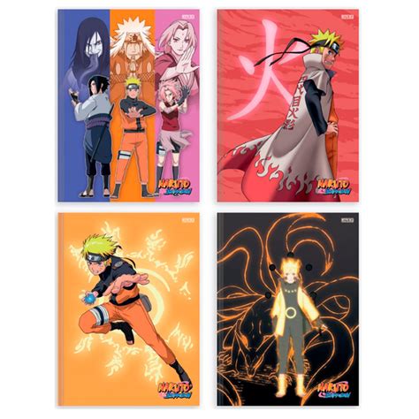 Caderno Brochura Naruto Shippuden F Mat Ria Pequeno Shopee Brasil