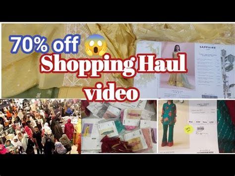 Shopping Haulsapphire Sale Flat Flat Off Meriumahmad