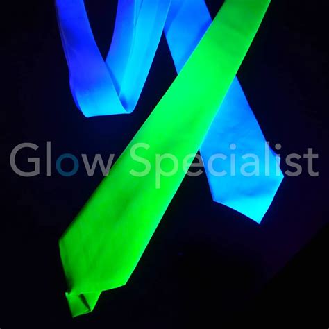 Uv Blacklight Neon Necktie Glow Specialist Glow Specialist