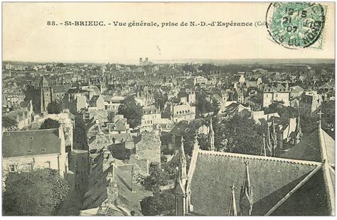 22 SAINT BRIEUC Vue générale 1907