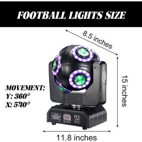 LED Disco Ball Lights DMX Control for Dj Disco Party Stage Effect Lighting