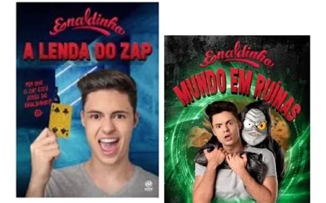 Livro Enaldinho A Lenda Do Zap Mundo Das Ruínas MercadoLivre