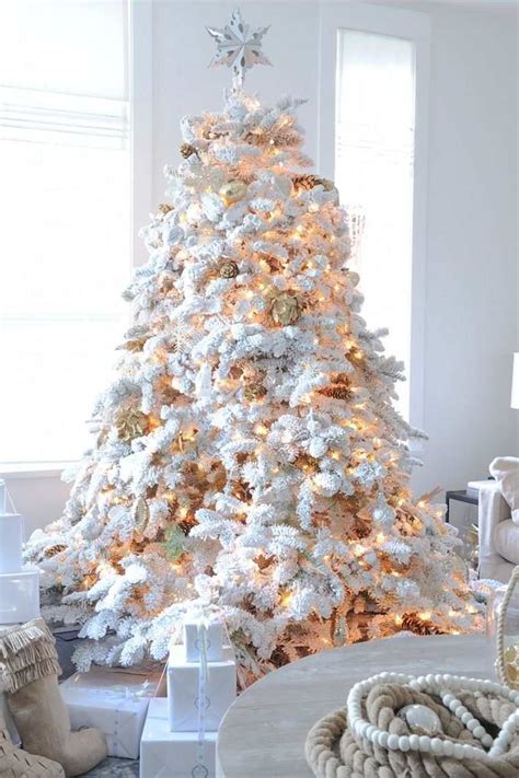 Déco Sapin Blanc Nos Idées Pour Un Arbre De Noël Réussi