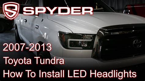 Spyder Auto Installation Toyota Tundra Led Lightbar