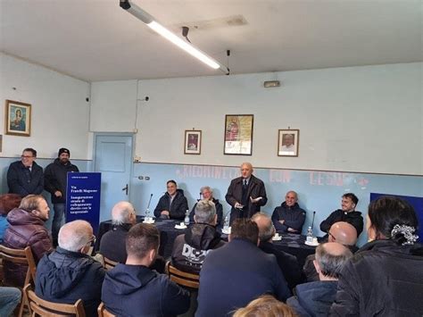 Salerno Inaugurata La Nuova Strada Di Via F Lli Magnone Che Collega Il