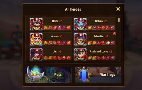 [Hero Wars Guide]War flags｜Insights with HeroWars Login