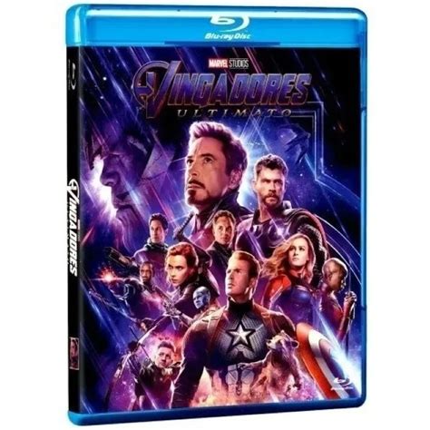 Blu Ray Vingadores Ultimato Marvel Dublado E Legendado Original