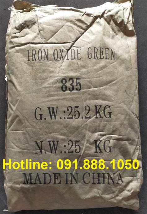 B N Oxi S T Xanh Iron Oxide Green China Kg Bao Nhattamchem