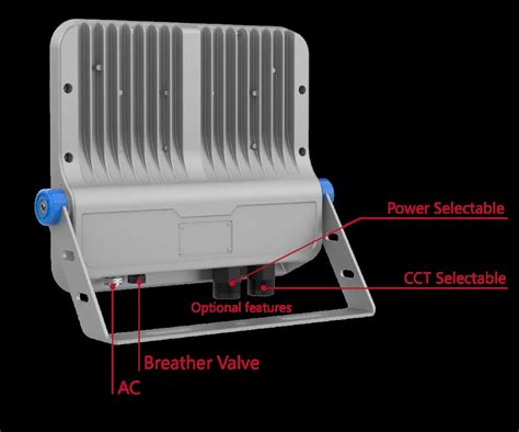 FL22 LED Flood Light Series Offers Adjustable Power CCT