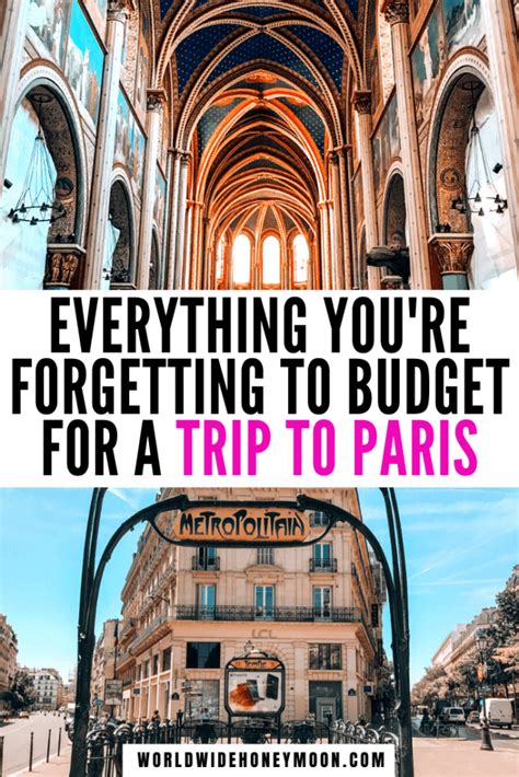 how much is a trip to paris for two