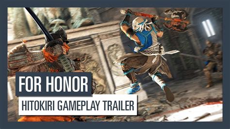 For Honor Hitokiri Gameplay Trailer Youtube