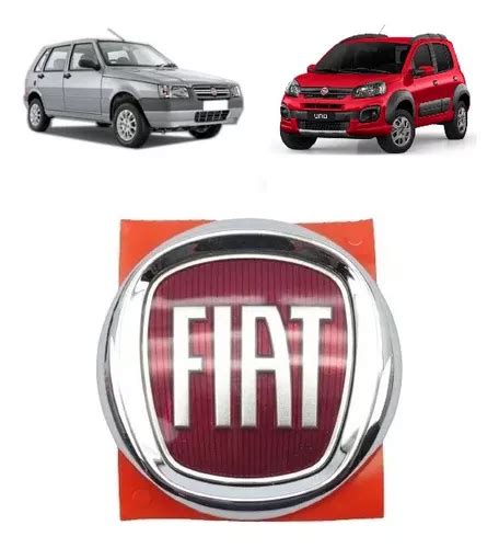 Emblema Sigla Traseira Original Fiat Uno