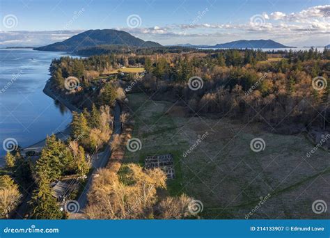 Western View Of The San Juan Islands And The Salish Sea From Lummi