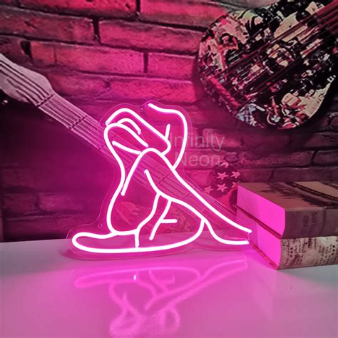 Custom Neon Sign Sexy Womans Bar Decoration Flexible Led Etsy Uk