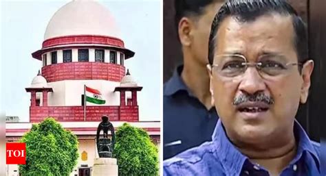 Excise Policy Case Why No Bail Plea In Trial Court Sc Asks Delhi Cm