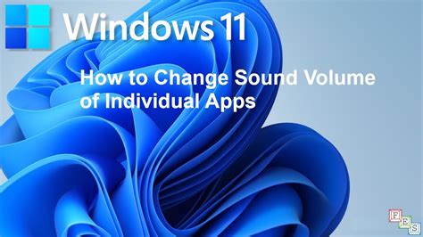 How To Adjust Sound Volume For Individual Apps In Windows Youtube