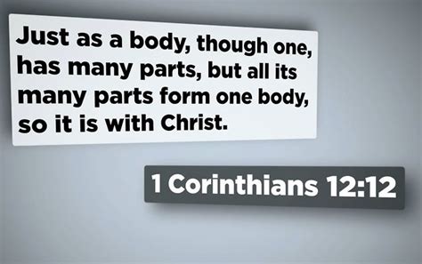 The Body Of Christ 1 Corinthians 12 On Vimeo