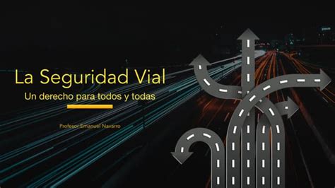 Seguridad Vial Cívica Sétimo Ppt Descarga Gratuita