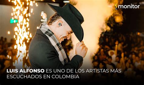 Luis Alfonso es uno de los artistas más escuchados en Colombia