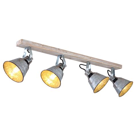 Globo GÜNTHER I Spotlight gold white 15366Z 4 lamps eu