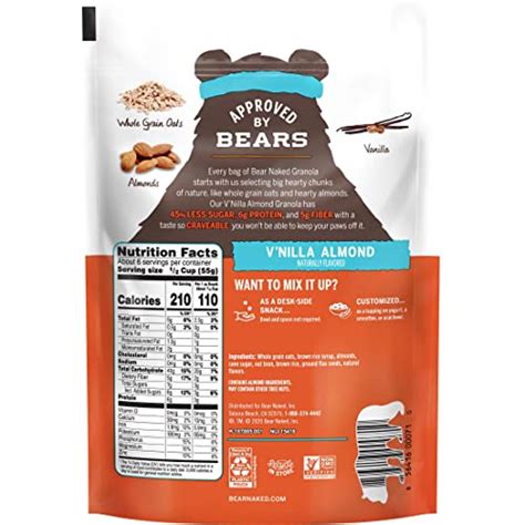 Bear Naked Granola Cereal Breakfast Snacks V Nilla Almond Bags Pricepulse