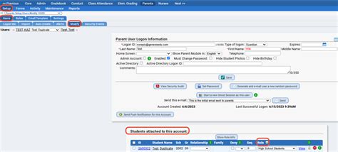Parent Portal Account Management Overview : Genesis SIS Support
