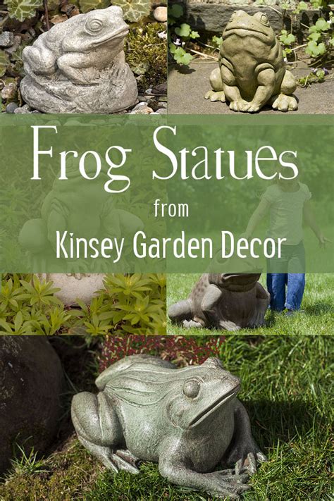 Giant Frog Large Cast Stone Outdoor Statue Kinsey Garden Decor