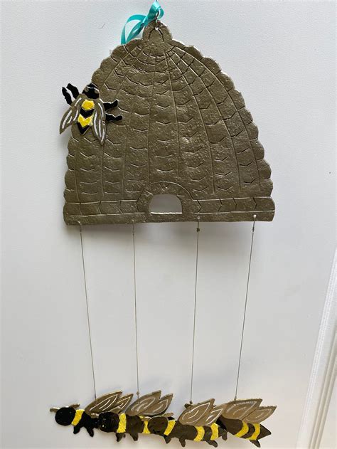 Metal Bee Wind Chime Etsy