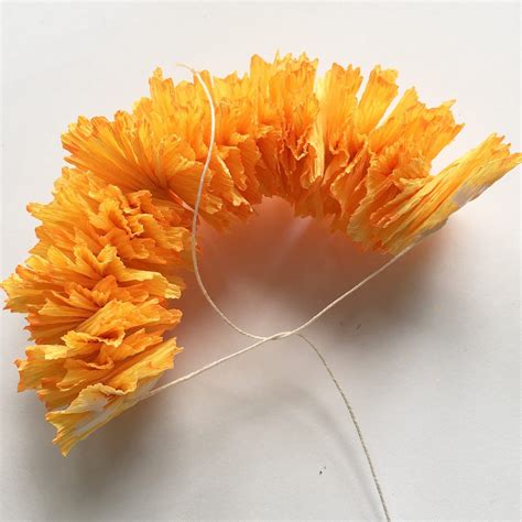 How To Make Marigold Paper Flower The Paper Heart Paper Flowers