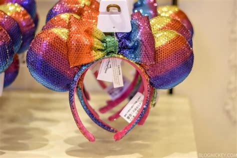 PHOTOS Rainbow Minnie Mouse Ears And More Debut At Walt Disney World