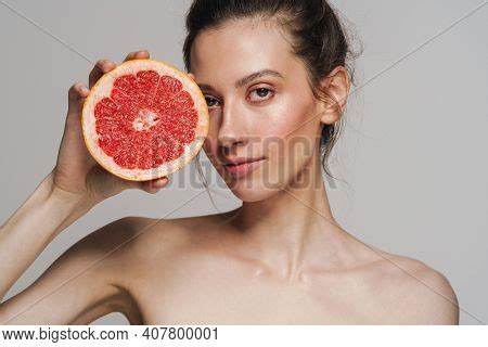 Pleased Half Naked Image Photo Free Trial Bigstock