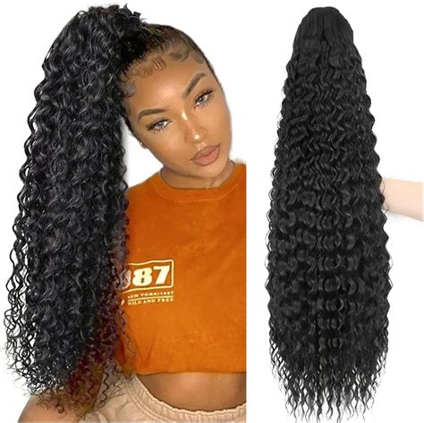 Ponytail Hair Extension Extension Ponytails Clip In Natural Hair