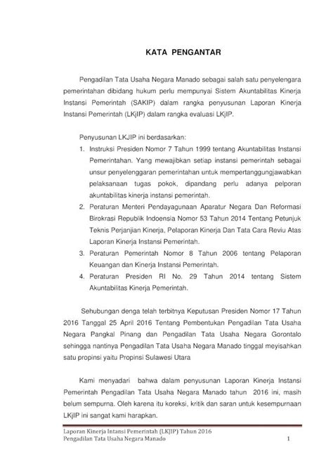 PDF KATA PENGANTAR Terwujudnya Pengadilan Tata Usaha Negara