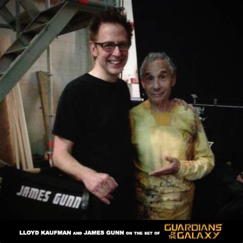 Lloyd Kaufman and “Guardians of the Galaxy” Director James Gunn ...